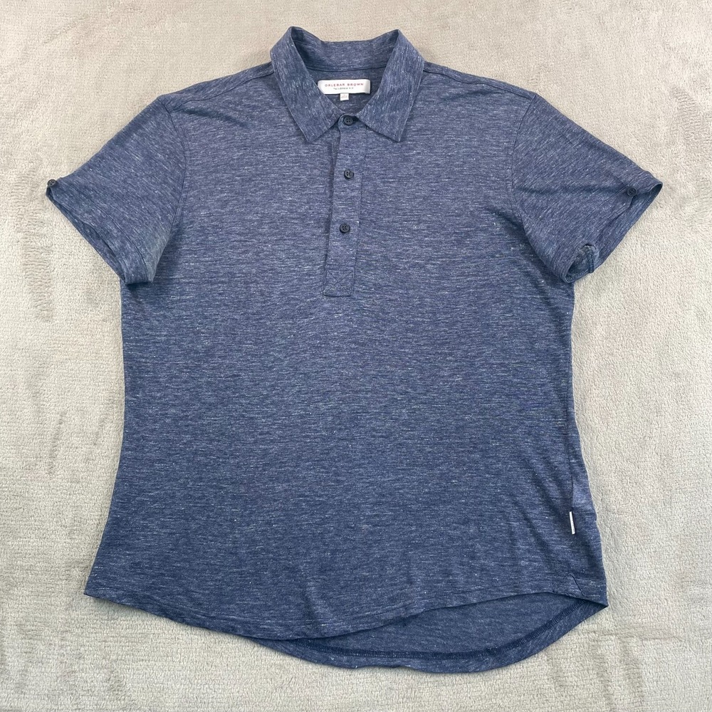 Orlebar Brown Blue Polo Shirt